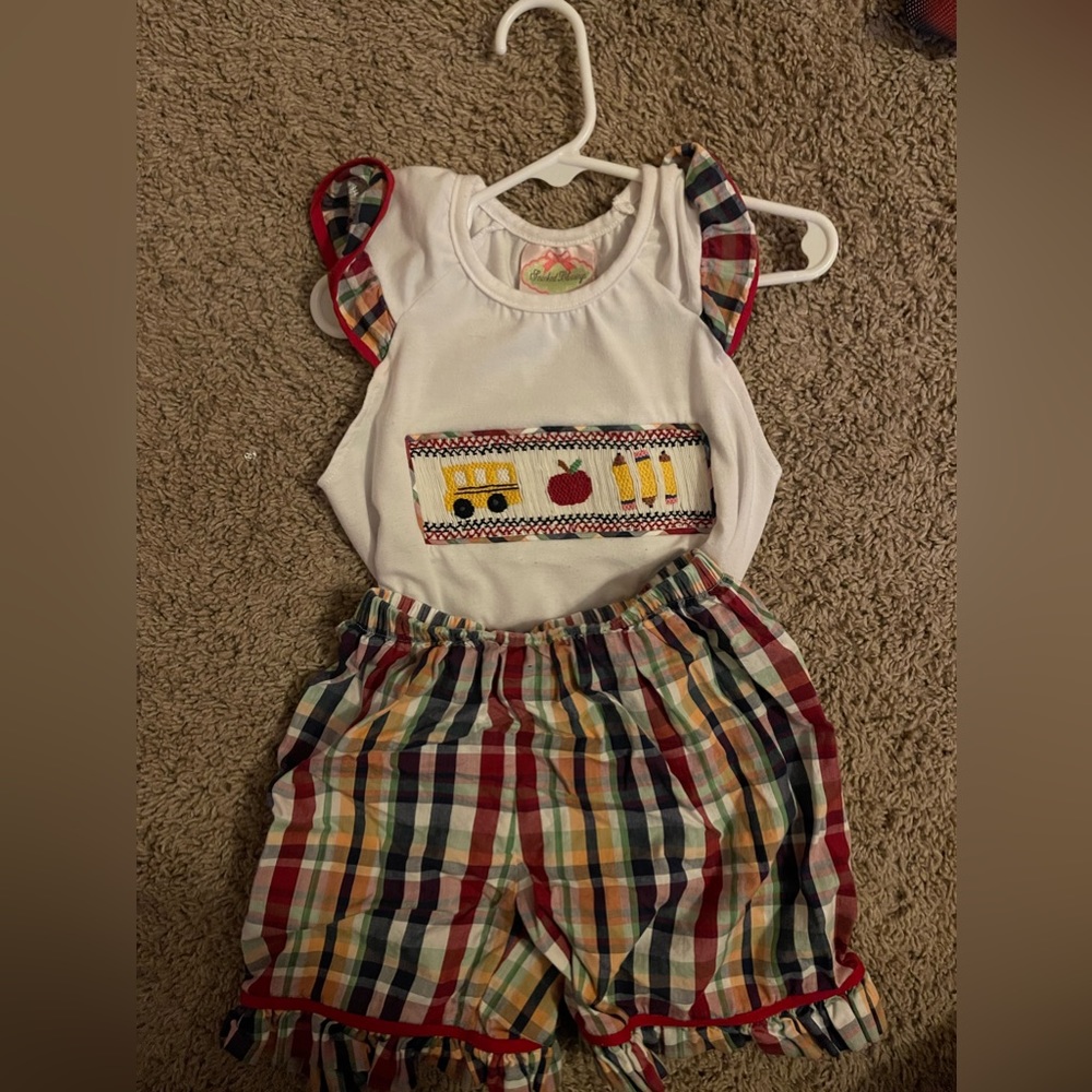 5T school boutique outfit